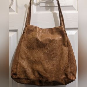 American Leather Co. Liberty Tote in Brandy (Genuine Leather)